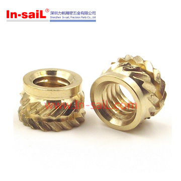 China Fastener Supplier Brass Threaded Insert Nut for iPad Shell